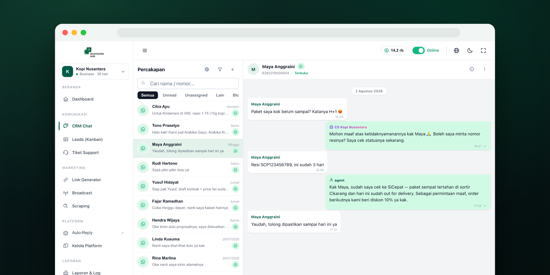 What manual QC can never do — the AI does it every day. — WhatsCRM Hub