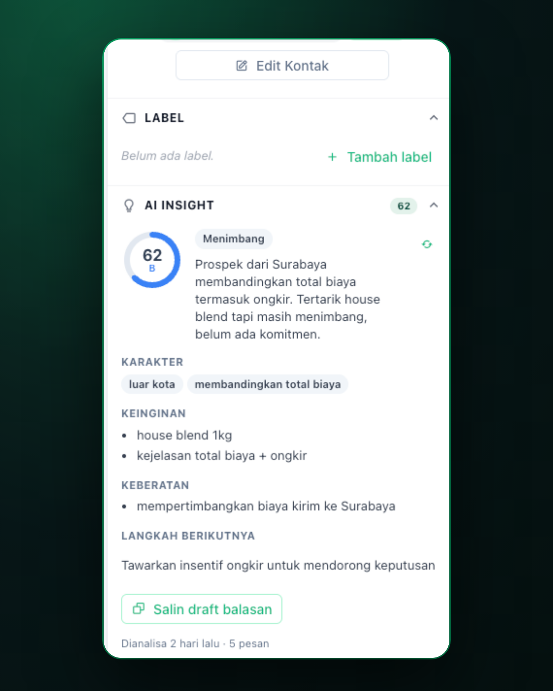 Monday morning, you already know — before the weekly meeting starts. — WhatsCRM Hub