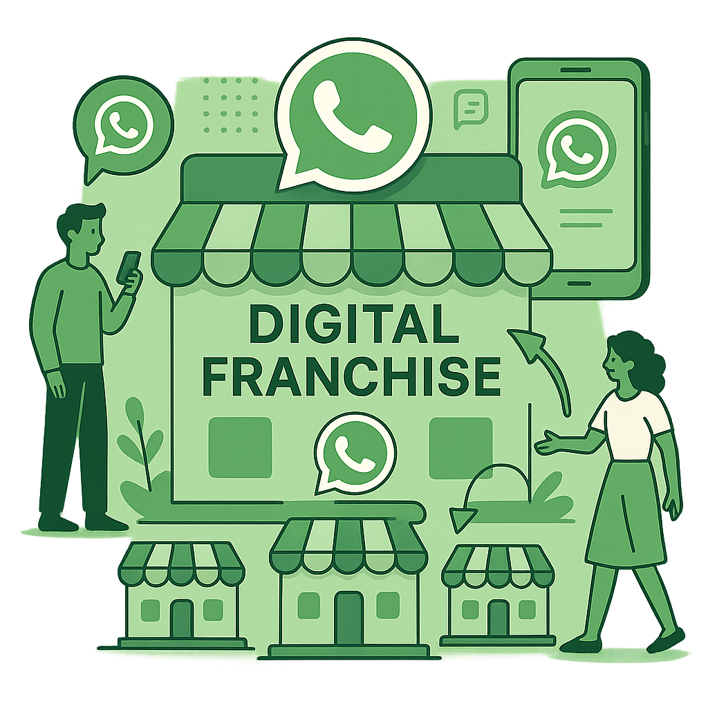 Franchise Digital WhatsCRM Hub: SaaS Tanpa Coding